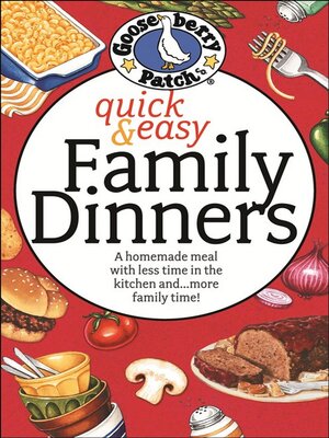 cover image of Quick & Easy Family Dinners Cookbook